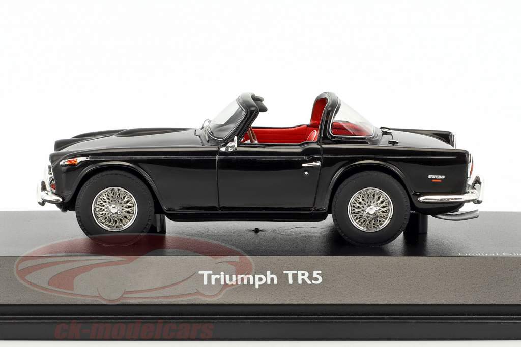 Triumph TR5 open Top schwarz 1:43 Schuco