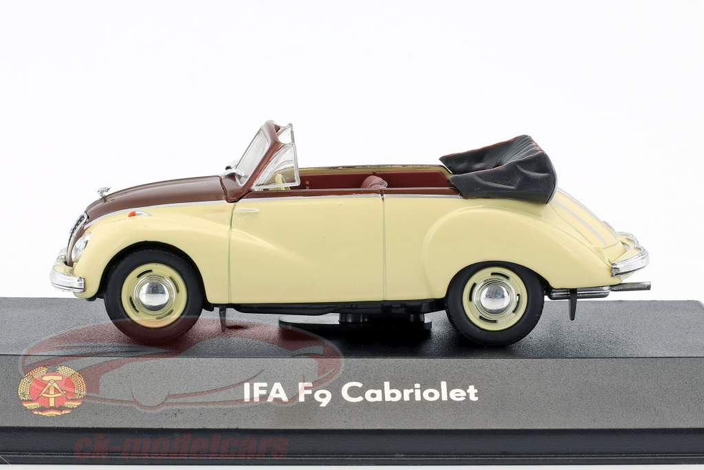 IFA F9 cabriolet 468 beige / marrone 1:43 Atlas