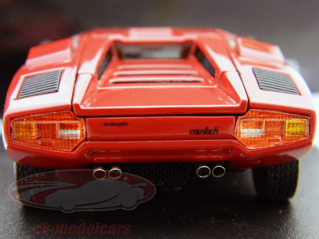 Lamborghini Countach LP400 rosso / blu 1:43 Kyosho / MR Collection