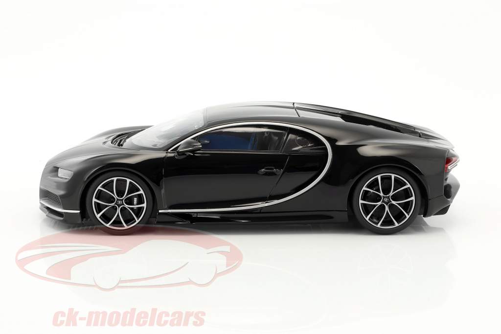 Bugatti Chiron 黑 1:18 Kyosho