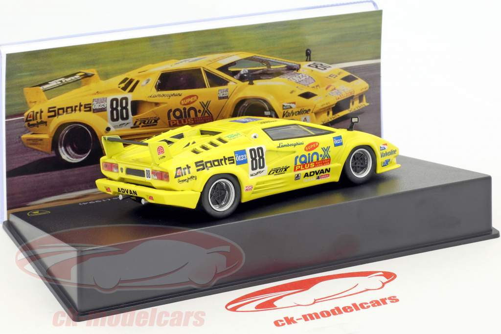 Lamborghini Countach 25th Anniversary Competizione #88 Wada, Ikezawa 1:43 Leo Models