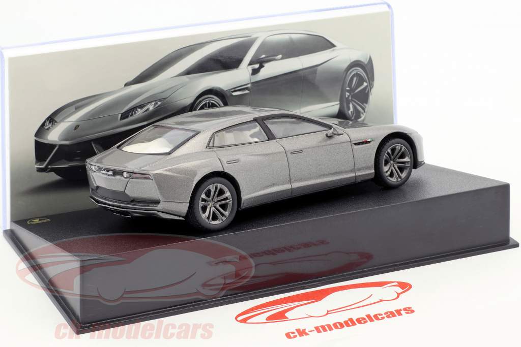 Lamborghini Estoque year 2008 silver 1:43 Leo Models
