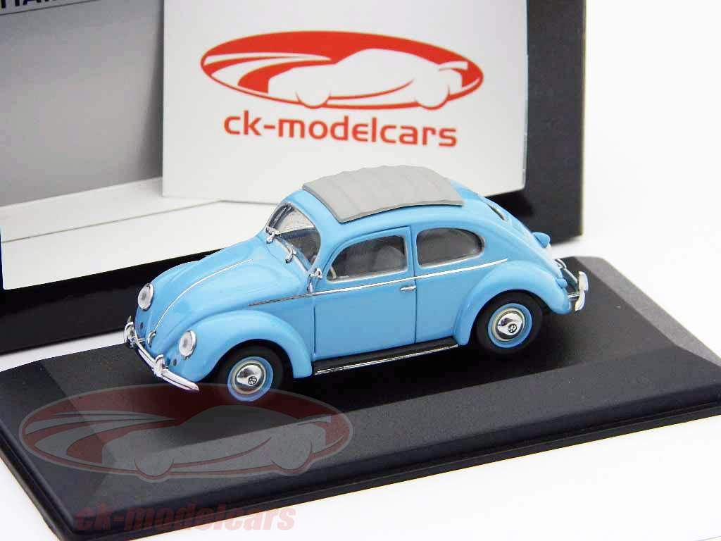 VW 1200 Käfer hellblau / lightblue 1:43 Minichamps