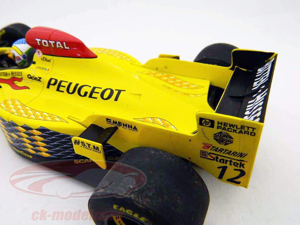 Minichamps Review, Jordan Peugeot 197 1/18 (1997) - YouTube