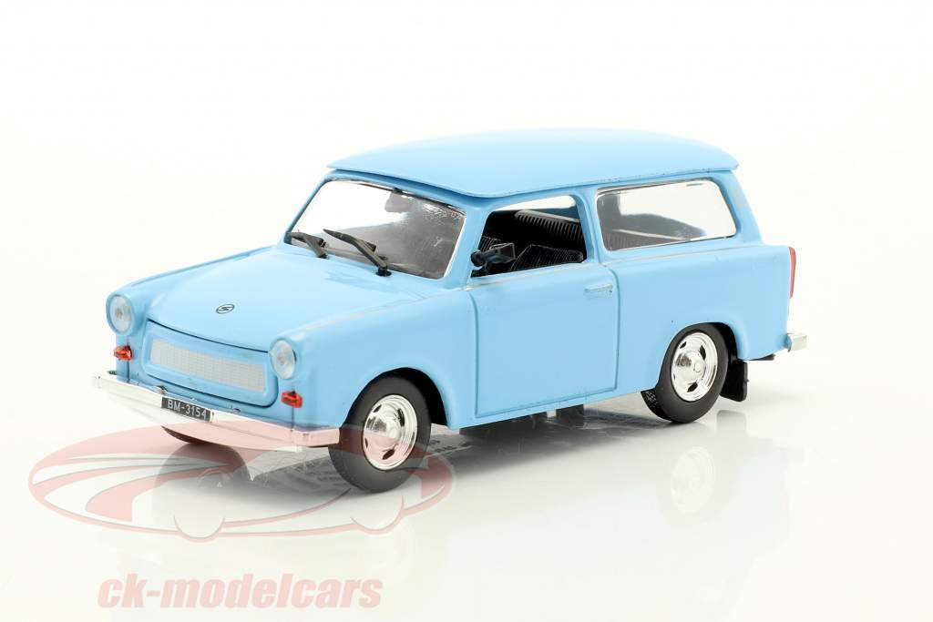 Trabant 601 station wagon Universal light blue 1:43 Altaya