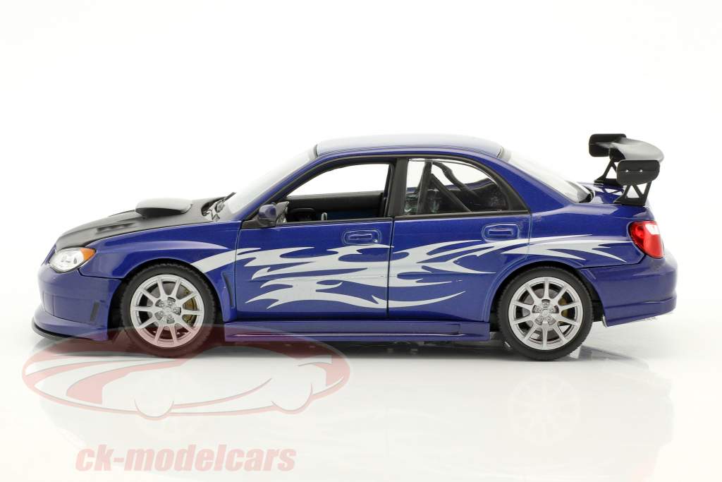Subaru Impreza Performance blu / argento / nero 1:24 Welly