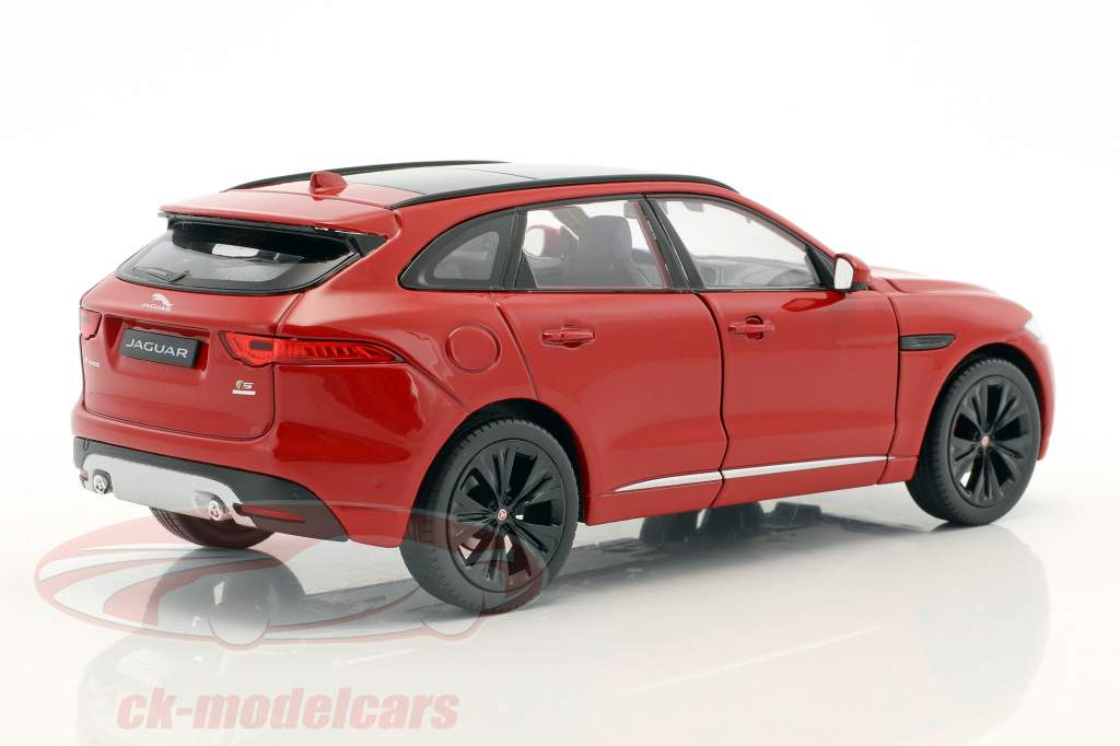 Jaguar F-Pace ano de construção 2016 vermelho 1:24 Welly