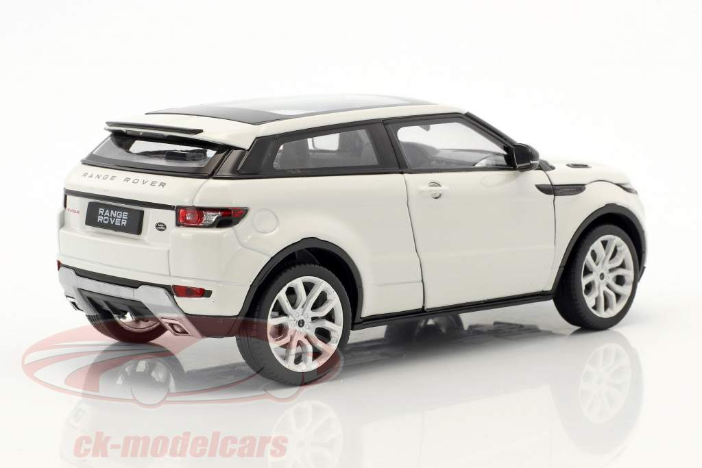 Range Rover Evoque 建造年份 2011 白 1:24 Welly