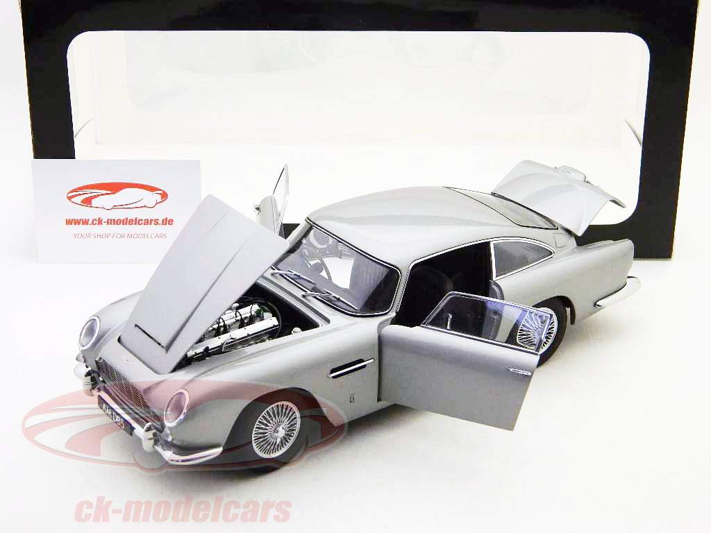 Aston Martin DB5 Year 1963 silver 1:18 AutoArt