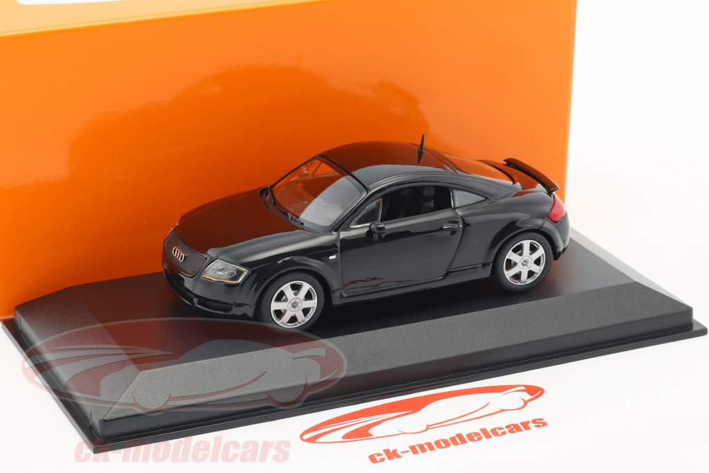 Audi TT coupe year 1998 black 1:43 Minichamps