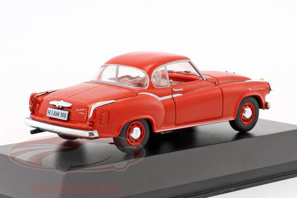 Borgward Isabella 轿跑车 建造年份 1957-1958 红 1:43 Hachette