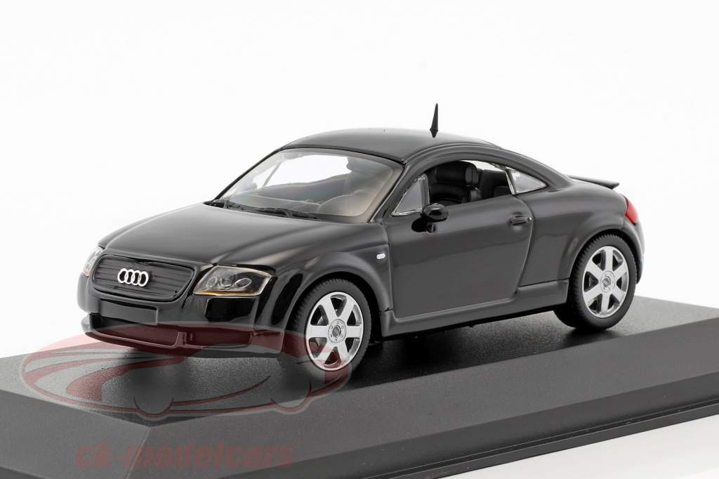Audi TT coupe year 1998 black 1:43 Minichamps