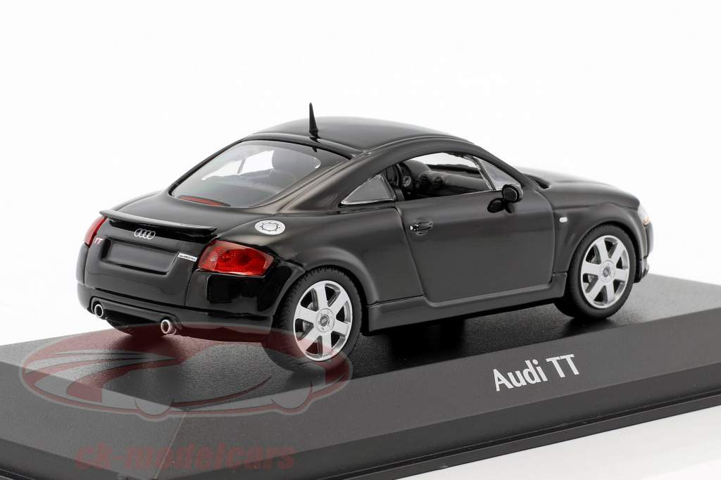 Audi TT coupe year 1998 black 1:43 Minichamps