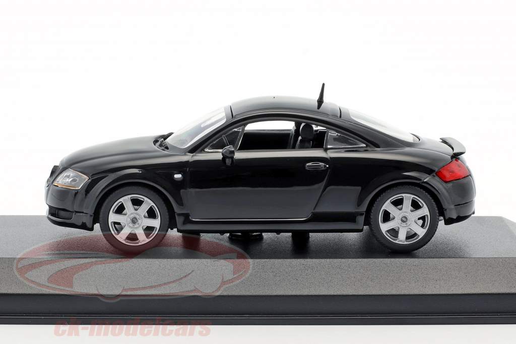 Audi TT coupe year 1998 black 1:43 Minichamps