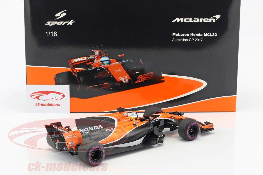 スパーク SPARK マクラーレン Mclaren Honda MCL32 ニュース】マクラーレン-ホンダ F1の新型マシン「MCL32」を公開