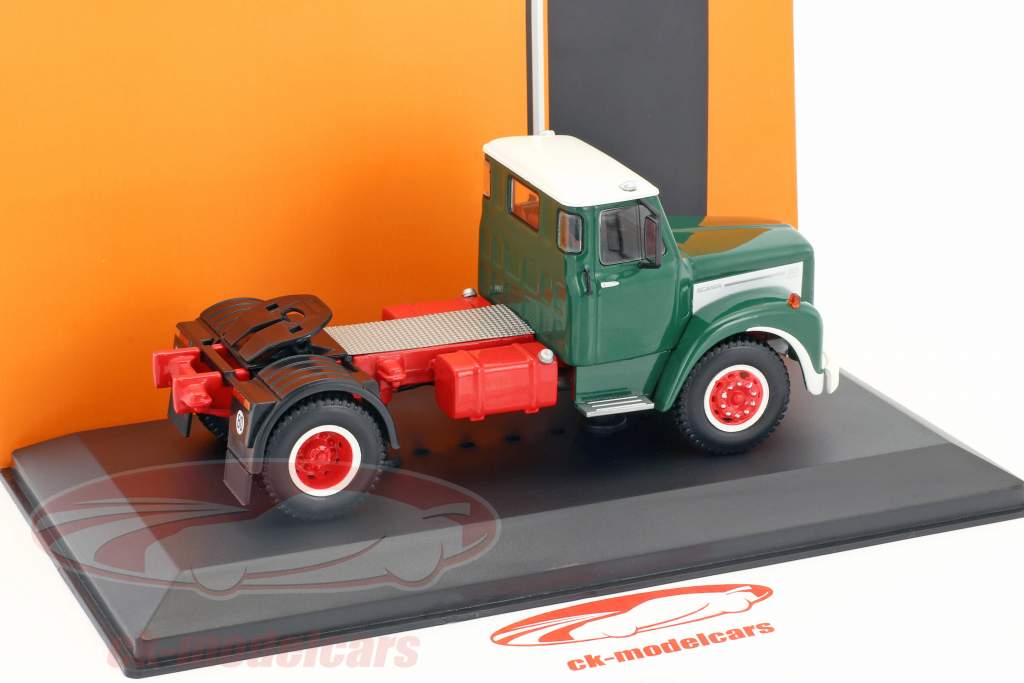 Scania 110 трактор Год постройки 1953 зеленый / белый 1:43 Ixo
