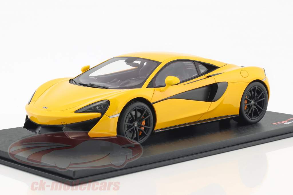 McLaren 570S 火山 黄色 1:18 TrueScale