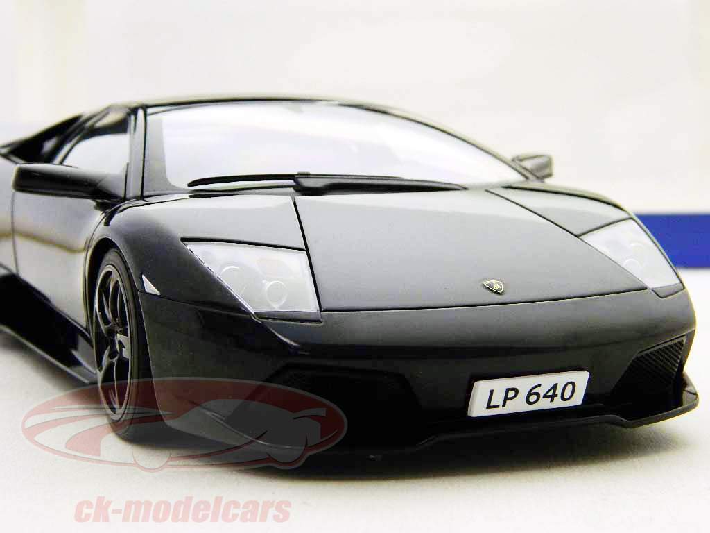 Lamborghini Murcielago LP640 2006 nero Aldebaran sort / sort 1:18 AUTOart