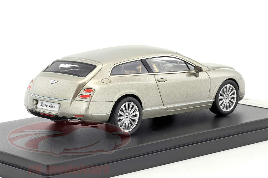 Bentley Continental Flying Star Год постройки 2010 серый металлический 1:43 Premium X