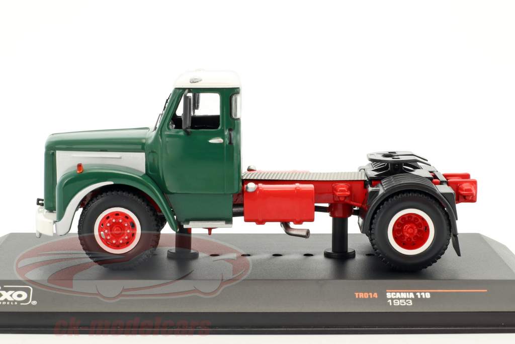 Scania 110 трактор Год постройки 1953 зеленый / белый 1:43 Ixo