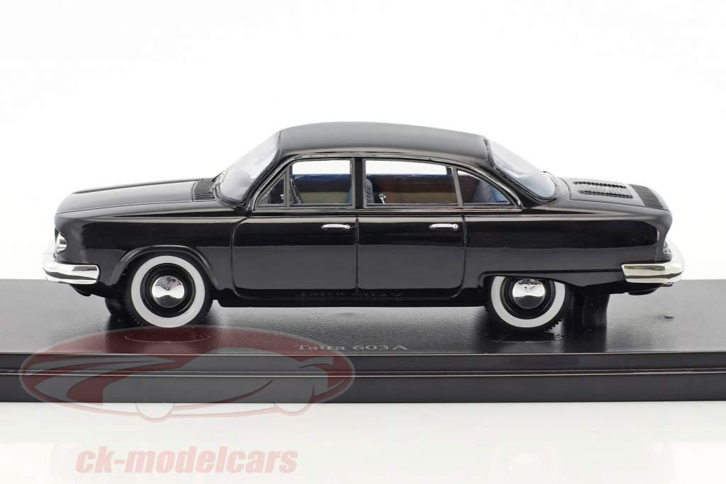 Tatra 603A prototype année de construction 1961 noir 1:43 AutoCult