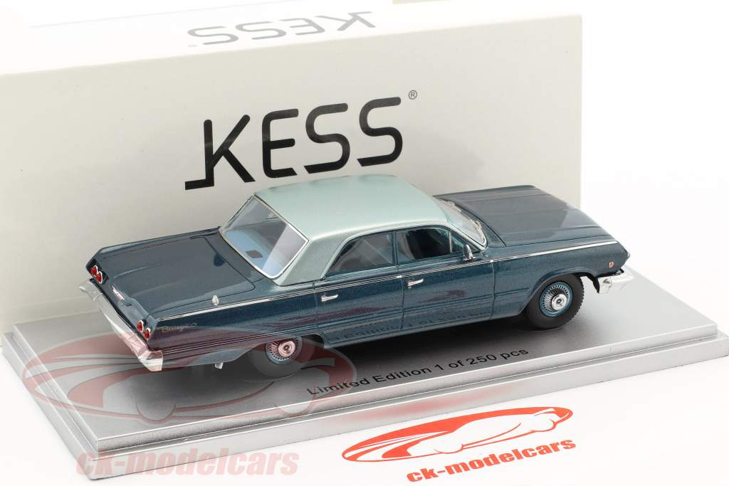 Chevrolet Biscayne année de construction 1963 bleu 1:43 KESS
