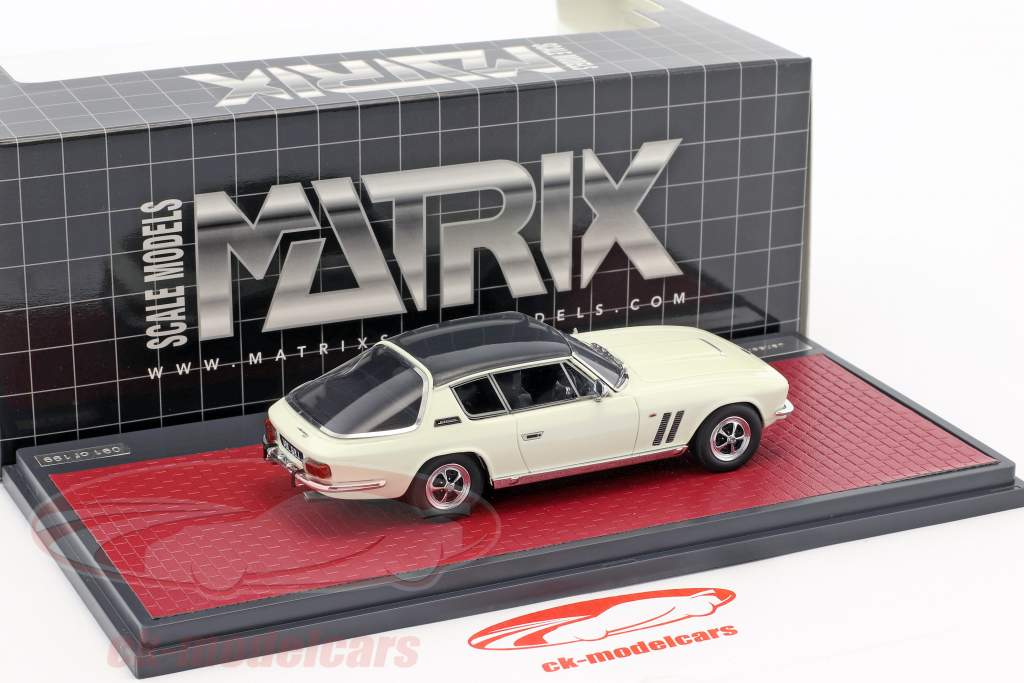 Jensen Interceptor FF Series II year 1970 gray / white 1:43 Matrix