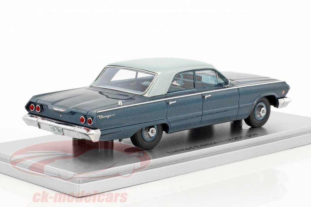 Chevrolet Biscayne année de construction 1963 bleu 1:43 KESS