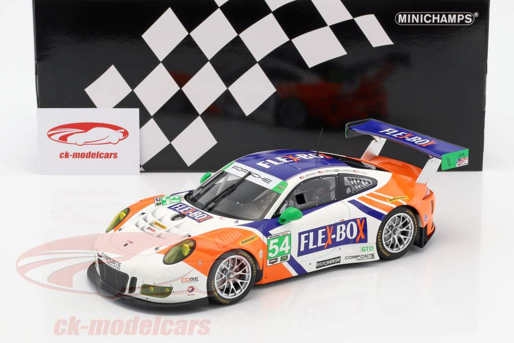 Porsche 911 GT3 R #54 24h Daytona 2017 CORE Autosport 1:18 Minichamps