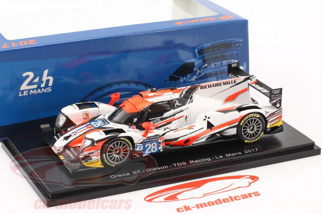 Oreca 07 #28 24h LeMans 2017 Perrodo, Collard, Vaxiviere 1:43 Spark