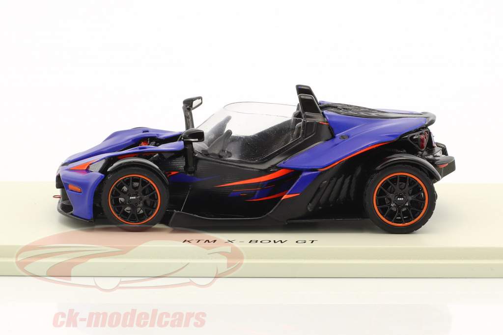 KTM X-Bow GT dark blue / black 1:43 Spark