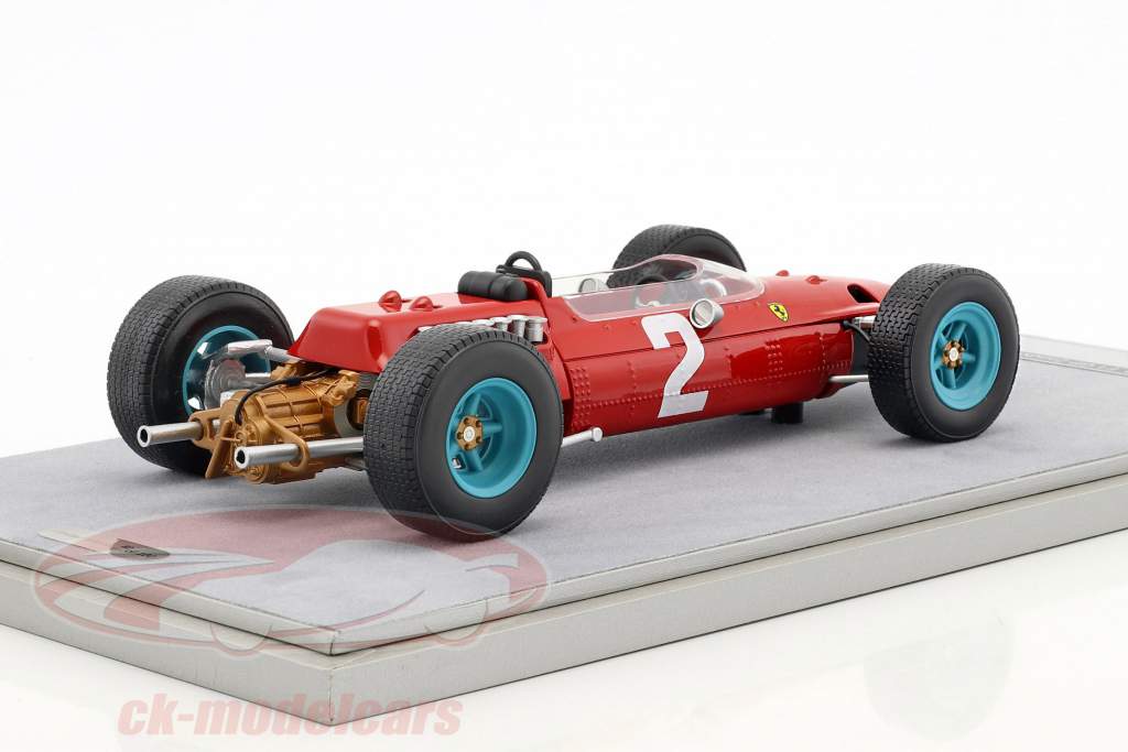 John Surtees Ferrari 512 #2 néerlandais GP formule 1 1965 1:18 Tecnomodel