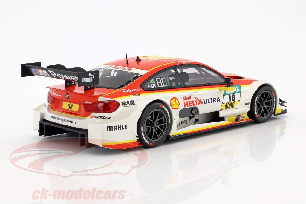 Augusto Farfus BMW M4 DTM #18 DTM 2016 BMW Team MTEK 1:18 Norev