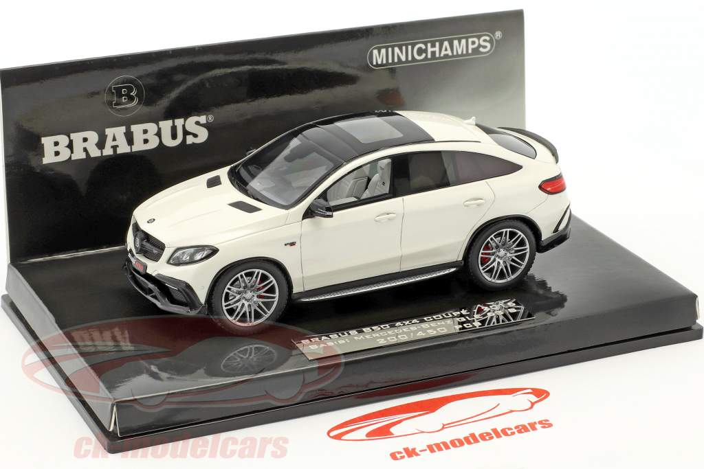 Brabus 850 4x4 coupé basé sur Mercedes-Benz AMG GLE 63 S année de construction 2016 blanc 1:43 Minichamps