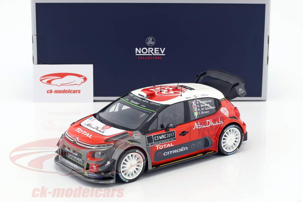 Citroen C3 WRC Official Presentation version 2017 1:18 Norev
