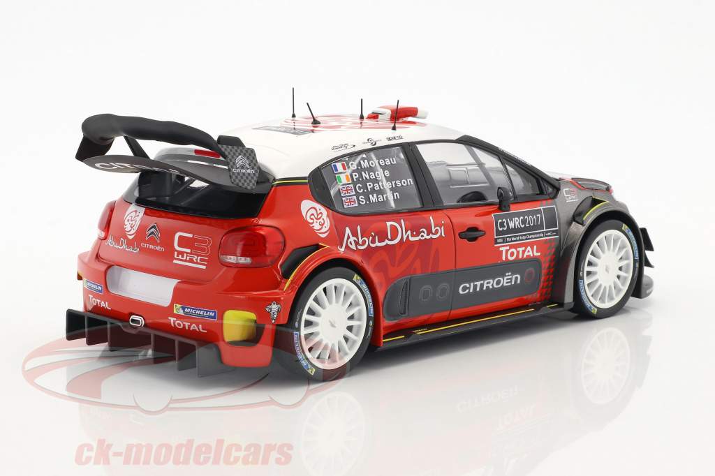 Citroen C3 WRC Official Presentation version 2017 1:18 Norev