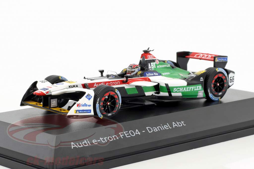 Daniel Abt Audi e-tron FE04 #66 formel E 2017/18 1:43 Spark