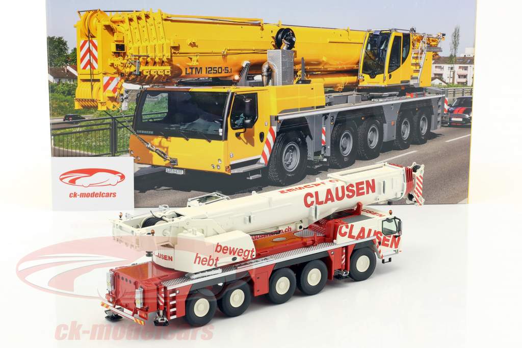 自動車 1/50 NZG LIEBHERR LTM1250 Amazon.com: NZG for Liebherr LTM 1250-5.1 959 Mobile Crane 1