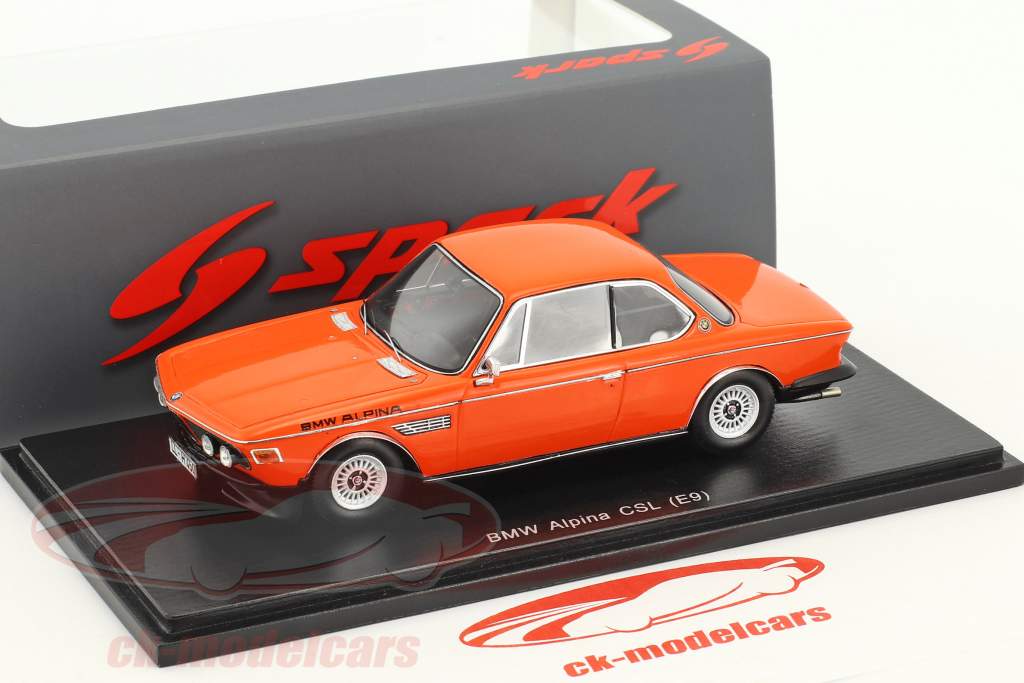 BMW Alpina CSL (E9) оранжевый 1:43 Spark