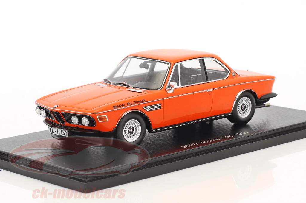 BMW Alpina CSL (E9) оранжевый 1:43 Spark