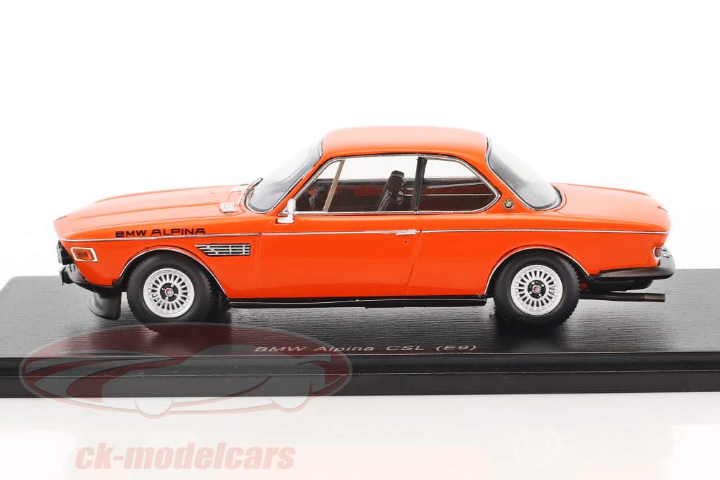 BMW Alpina CSL (E9) оранжевый 1:43 Spark