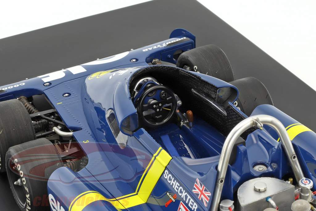 Jody Scheckter Tyrrell P34 #3 勝者 スウェーデン語 GP 式 1 1976 とともに ショーケース 1:8 TrueScale