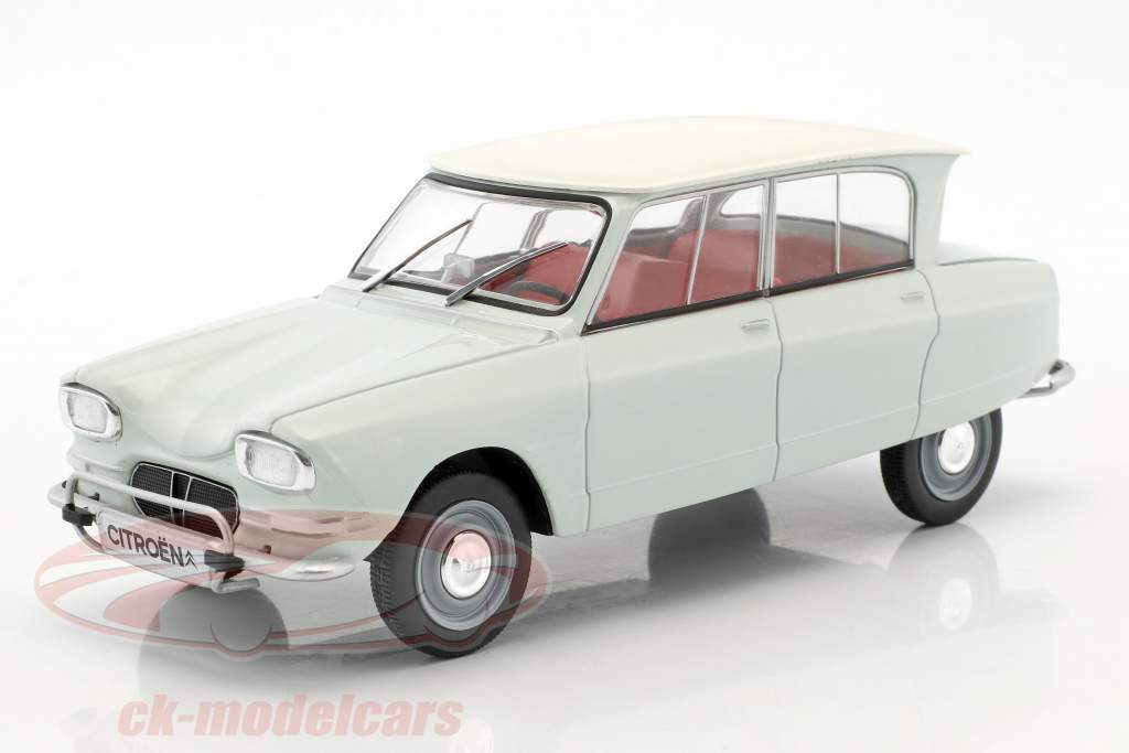 Citroen AMI 6 año de construcción 1961 brillante verde / blanco 1:24 WhiteBox