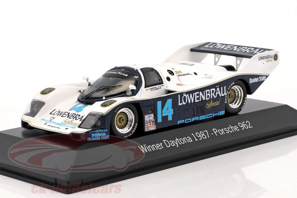 Porsche 962 #14 vincitore 24h Daytona 1987 Holbert Racing 1:43 Spark