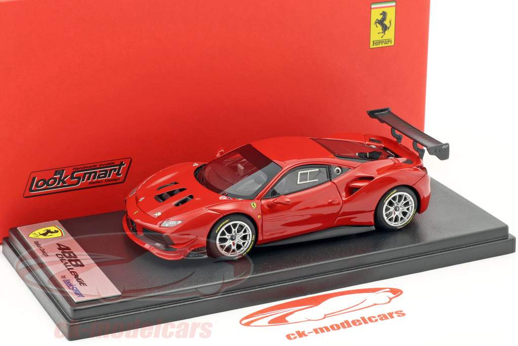 Ferrari 488 Challenge 築 2017 コルサ 赤 1:43 LookSmart