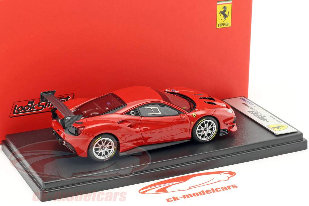 Ferrari 488 Challenge année de construction 2017 corsa rouge 1:43 LookSmart