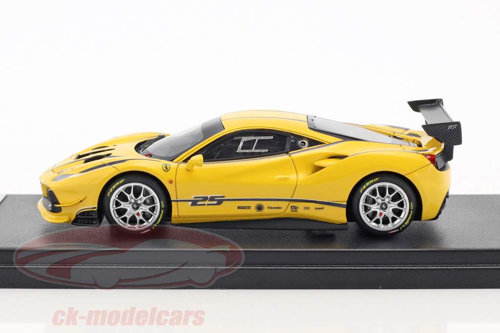 Ferrari 488 Challenge year 2017 modena yellow 1:43 LookSmart