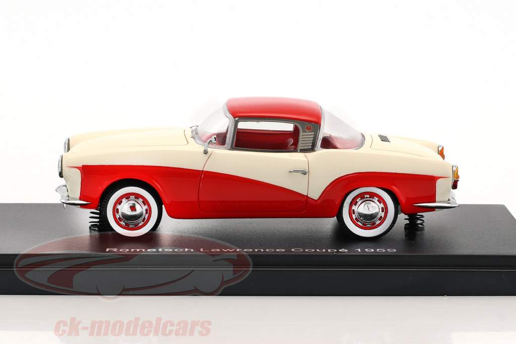 Rometsch Lawrence Coupe Год постройки 1959 красный / белый 1:43 BoS-Models