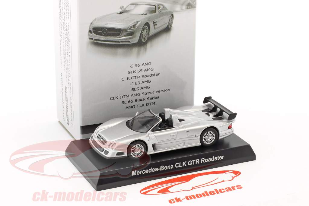 Kyosho 1:64 Mercedes-Benz CLK GTR Roadster silver CK45629