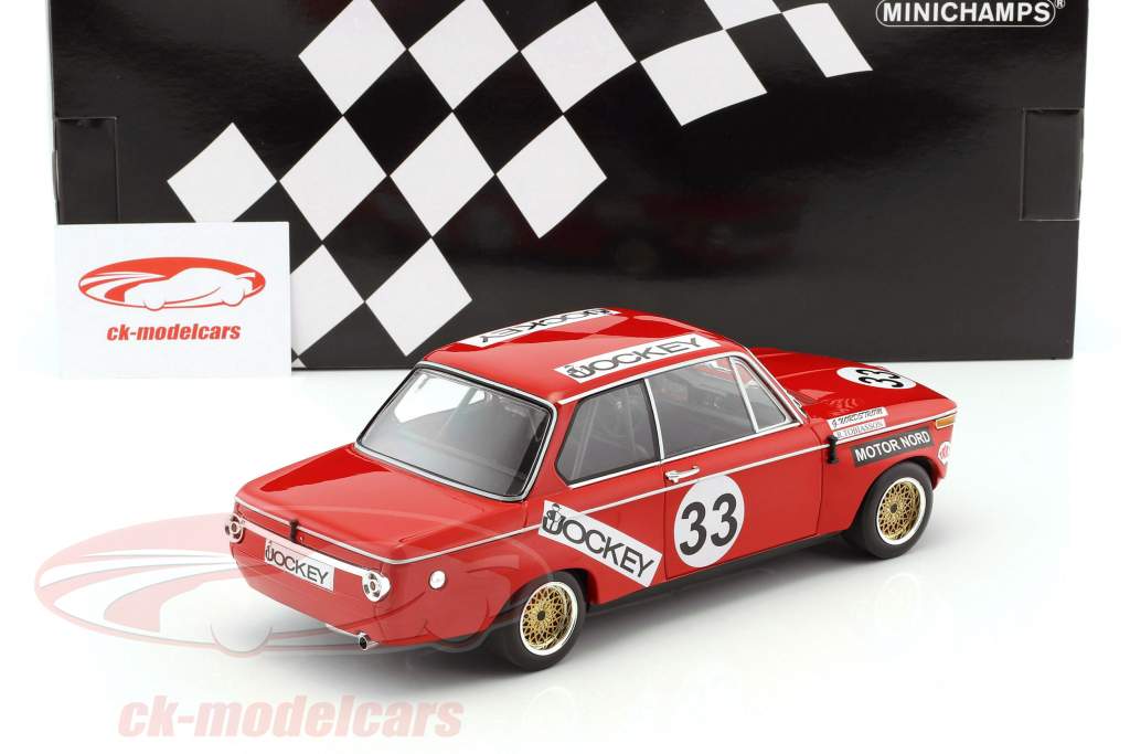 Minichamps 1:18 BMW 2002 #33 6h Nürburgring 1972 Nordström